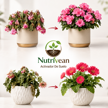 Activador / Mejorador De Suelo Para Plantas Más Sanas y Hermosas