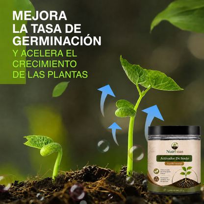 Activador / Mejorador De Suelo Para Plantas Más Sanas y Hermosas