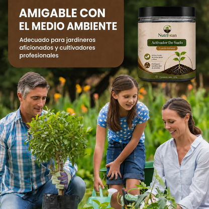 Activador / Mejorador De Suelo Para Plantas Más Sanas y Hermosas