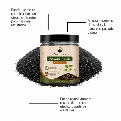 Activador / Mejorador De Suelo Para Plantas Más Sanas y Hermosas